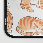 Orange Tabby Kitten Doodle  Laptop Sleeve Gallery Image 3
