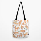 Orange Tabby Kitten Doodle  Tote Bag Gallery Image 2
