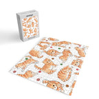 Orange Tabby Kitten Doodle  Jigsaw Puzzle Gallery Image 2