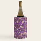 William Morris Strawberry Thief Purple Wine Chiller Gallery Image 3