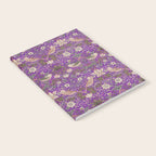 William Morris Strawberry Thief Purple Notebook Gallery Image 2