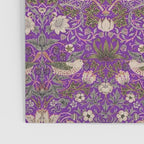 William Morris Strawberry Thief Purple Poster Gallery Image 3