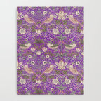 William Morris Strawberry Thief Purple Notebook Gallery Image 4