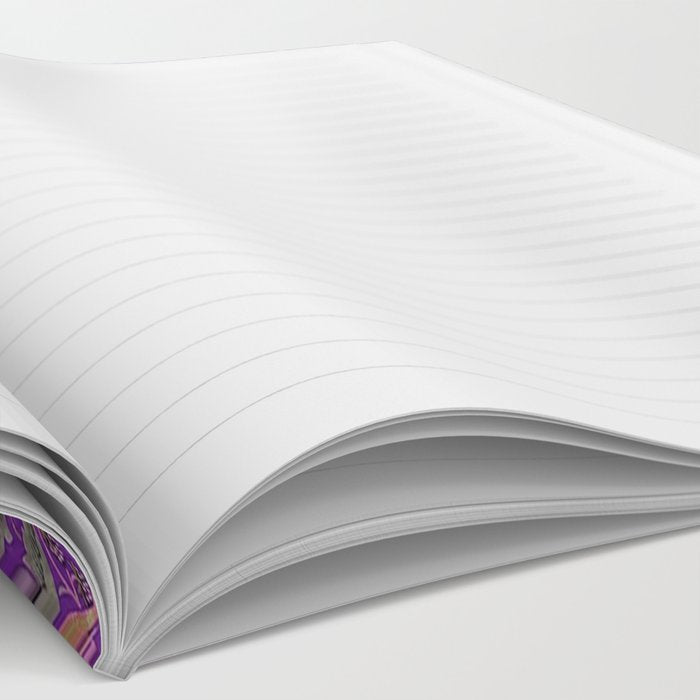 William Morris Strawberry Thief Purple Notebook Gallery Image 2