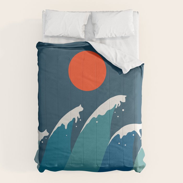 Cat Landscape 15 Comforter Gallery Image 6