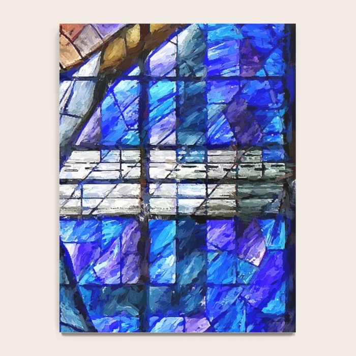 African American Portrait Painting of the Wales window at the 16th Street Baptist by Jeanpaul Ferro Notebook Gallery Image 4