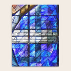 African American Portrait Painting of the Wales window at the 16th Street Baptist by Jeanpaul Ferro Notebook Gallery Image 4