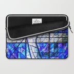 African American Portrait Painting of the Wales window at the 16th Street Baptist by Jeanpaul Ferro Laptop Sleeve Gallery Image 2