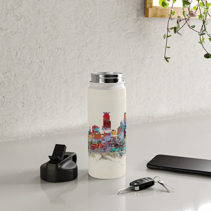 Minneapolis Minnesota skyline Water Bottle Gallery Image 5