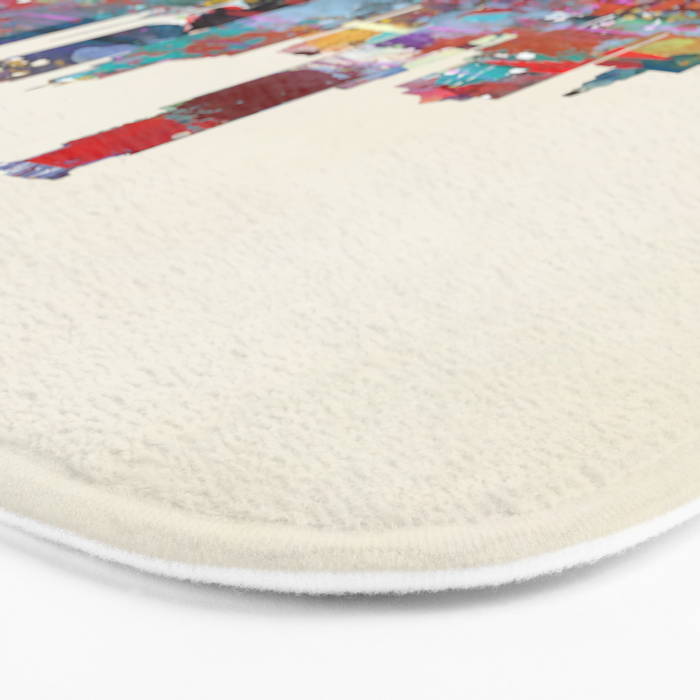 Minneapolis Minnesota skyline Bath Mat Gallery Image 3