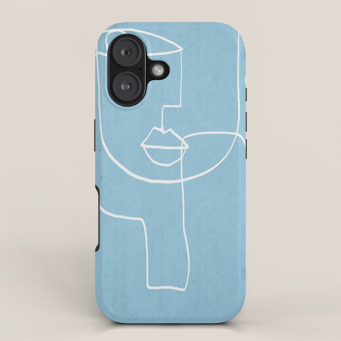 Abstract line art 38 iPhone Case Gallery Image 1