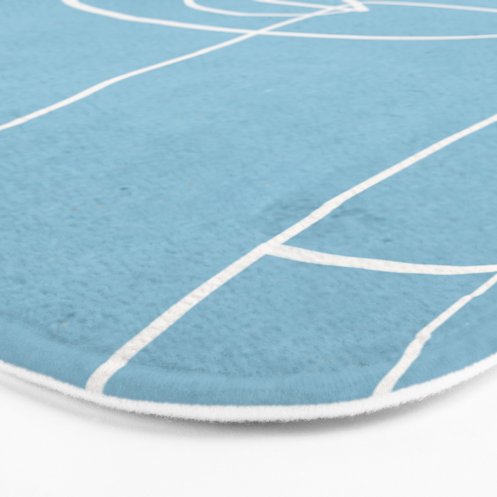 Abstract line art 38 Bath Mat Gallery Image 3