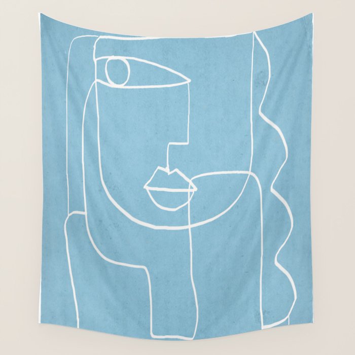 Abstract line art 38 Wall Tapestry Gallery Image 4