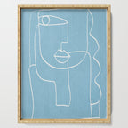 Abstract line art 38 Serving Tray Gallery Image 1