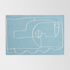 Abstract line art 38 Rug Gallery Image 2