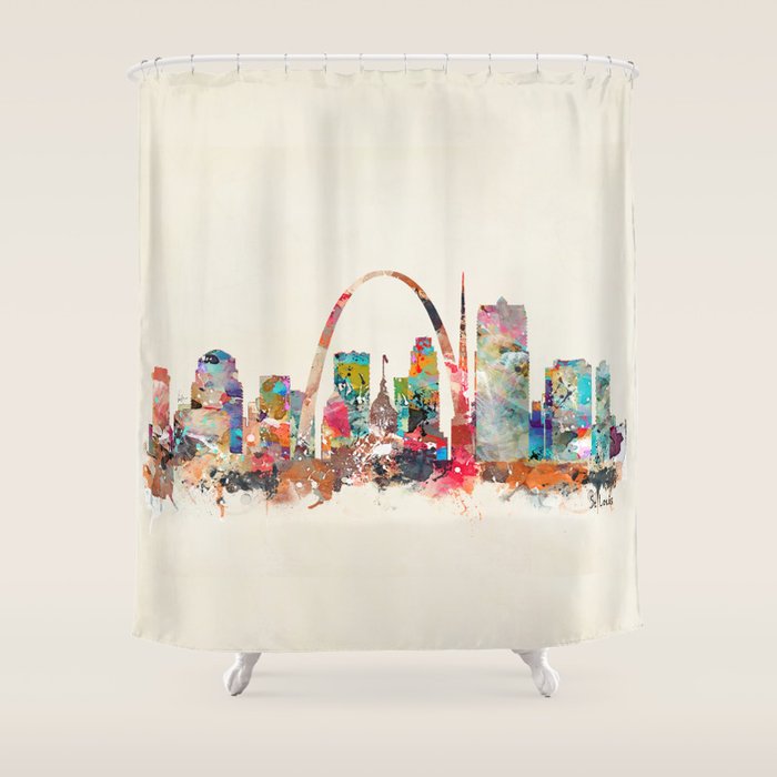 st louis missouri Shower Curtain Gallery Image 1