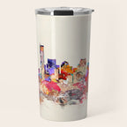 boston city massachusetts Travel Mug Gallery Image 1