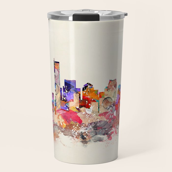 boston city massachusetts Travel Mug Gallery Image 1