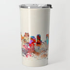 boston city massachusetts Travel Mug Gallery Image 2