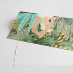 Forest Bride | Jungle Wedding Painting | Travel Solo | Blonde Woman Dancing Joy Wrapping Paper Gallery Image 2