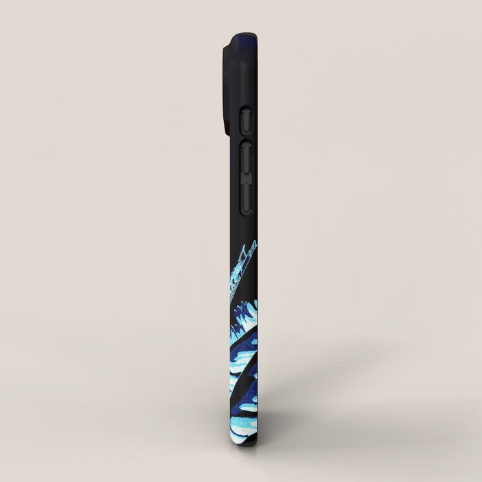 Midnight Great Wave: Enigmatic Depths iPhone Case Gallery Image 2