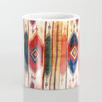 Aksaray Antique Cappadocian Turkish Kilim Print Coffee Mug Gallery Image 4