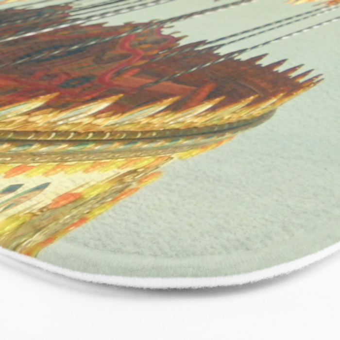 Seaside Carousel Bath Mat Gallery Image 3