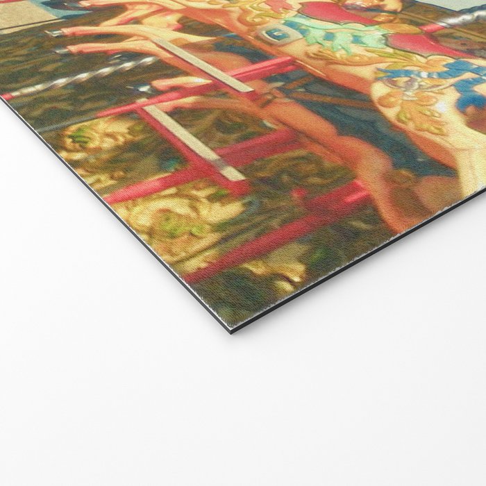 Seaside Carousel Welcome Mat Gallery Image 2