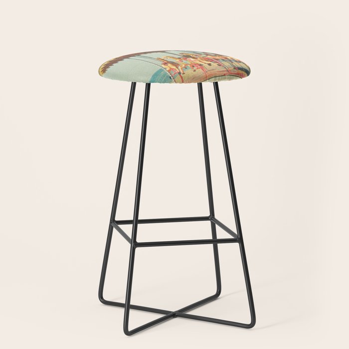 Seaside Carousel Stool Gallery Image 1