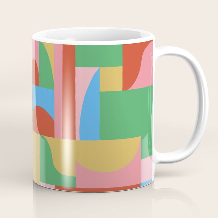 Joy mosaic Coffee Mug Gallery Image 1