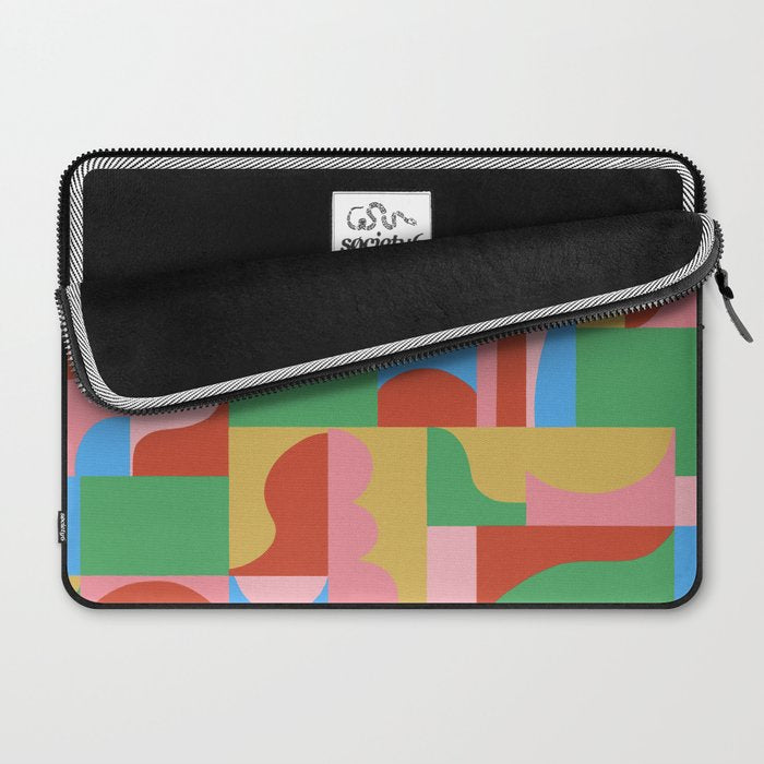Joy mosaic Laptop Sleeve Gallery Image 2