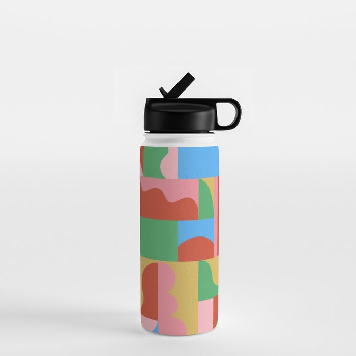 Joy mosaic Water Bottle Gallery Image 1