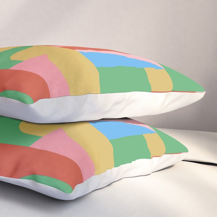 Joy mosaic Pillow Sham Gallery Image 3