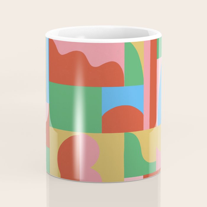 Joy mosaic Coffee Mug Gallery Image 4
