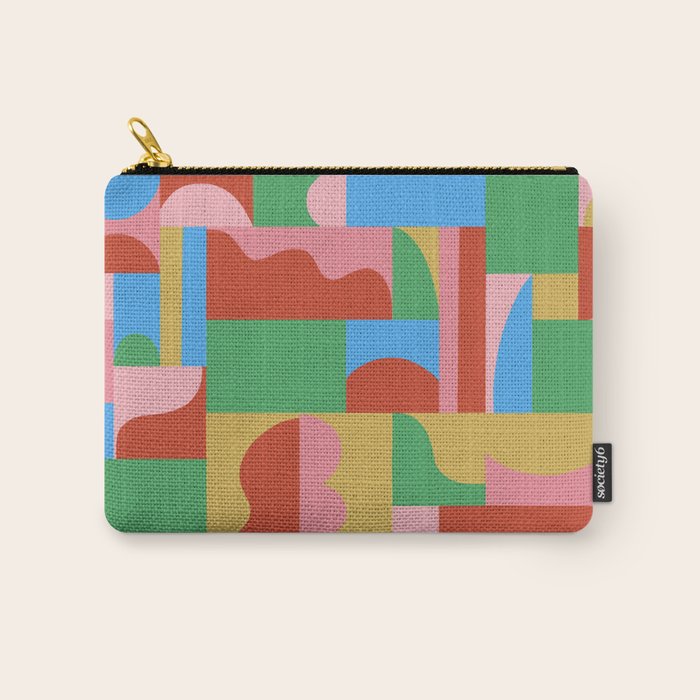 Joy mosaic Carry All Pouch Gallery Image 1