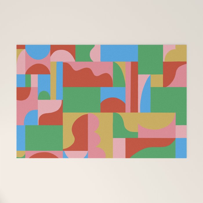 Joy mosaic Welcome Mat Gallery Image 1