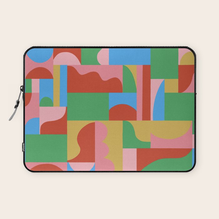 Joy mosaic Laptop Sleeve Gallery Image 1