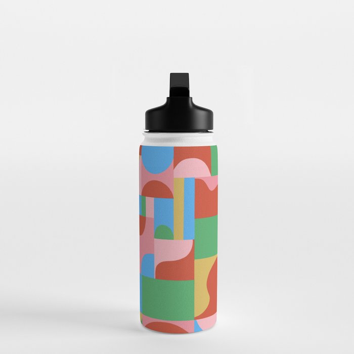 Joy mosaic Water Bottle Gallery Image 3