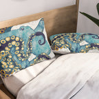 Metallic Octopus VI Pillow Sham Gallery Image 2