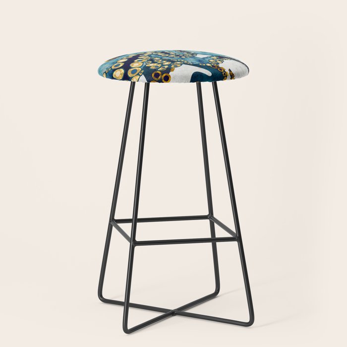 Metallic Octopus VI Stool Gallery Image 1