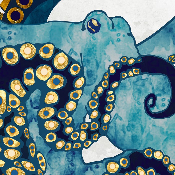 Metallic Octopus VI Coffee Mug Gallery Image 2