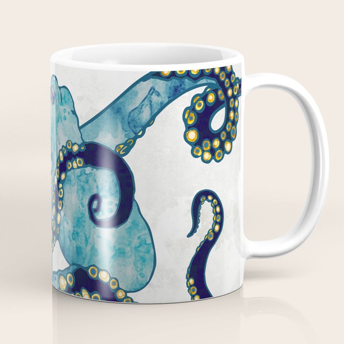 Metallic Octopus VI Coffee Mug Gallery Image 1
