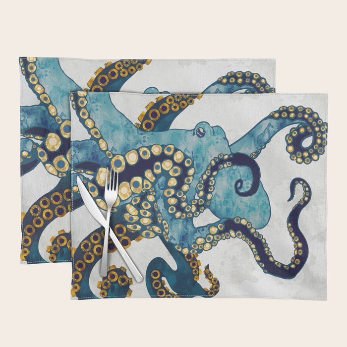 Metallic Octopus VI Placemat Gallery Image 1