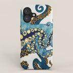 Metallic Octopus VI iPhone Case Gallery Image 1