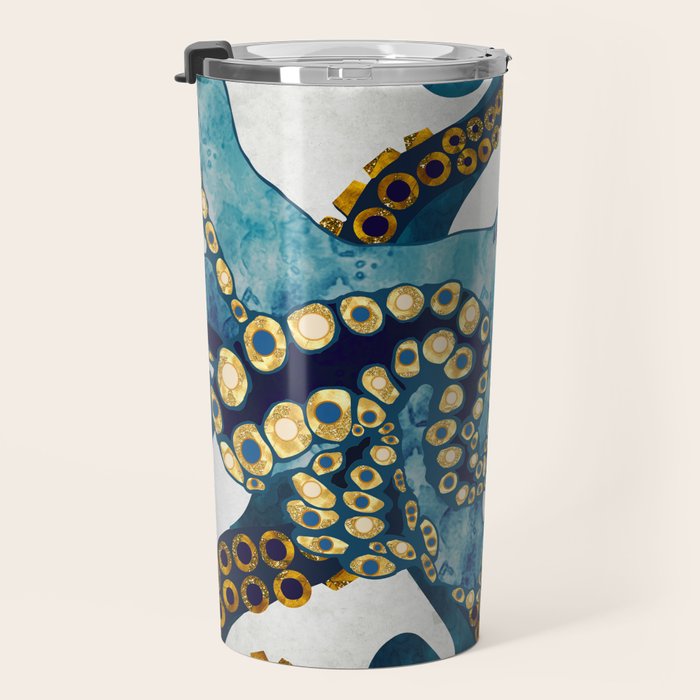 Metallic Octopus VI Travel Mug Gallery Image 3