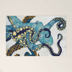 Metallic Octopus VI Welcome Mat Gallery Image 1