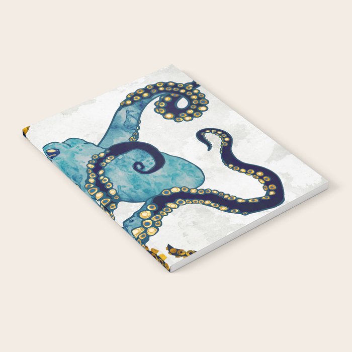 Metallic Octopus VI Notebook Gallery Image 2
