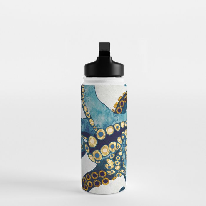 Metallic Octopus VI Water Bottle Gallery Image 3