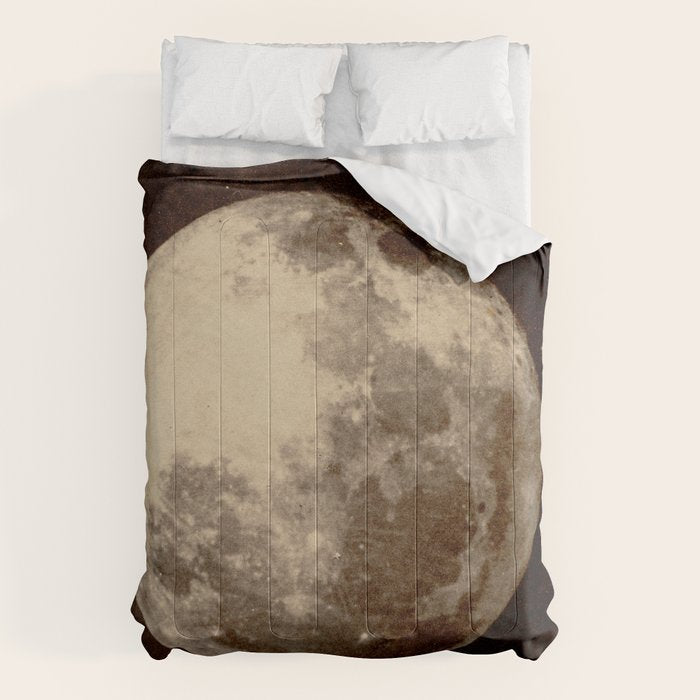 Antique Photo Of The Moon Comforter Gallery Image 6