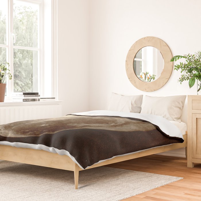 Antique Photo Of The Moon Duvet Cover Gallery Image 2